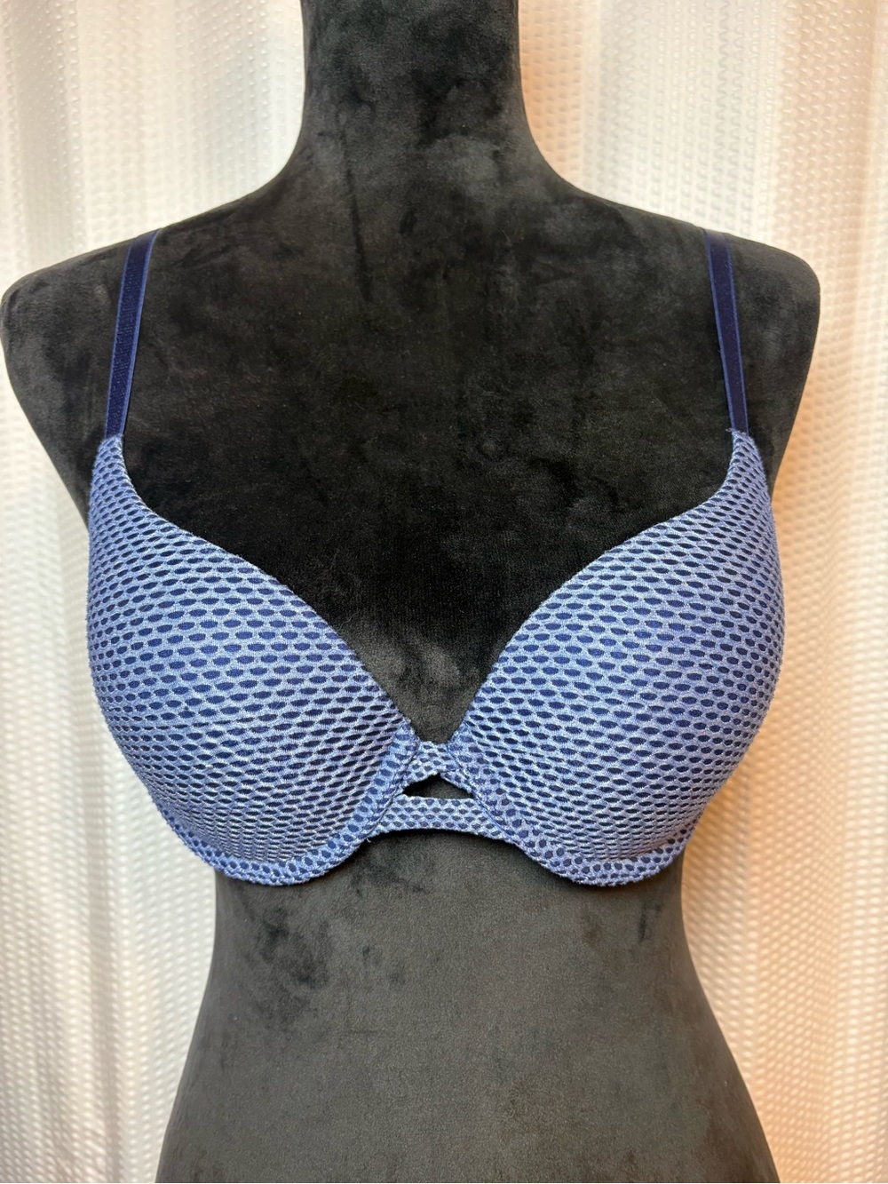 Victoria’s Secret Blue Perfect Shape Bra Size 34B